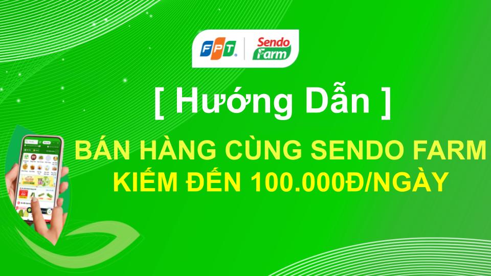 [ HƯỚNG DẪN ] BÁN HÀNG CÙNG SENDO FARM – KIẾM ĐẾN 100.000Đ/NGÀY